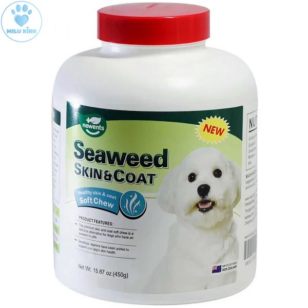 Thuốc Dưỡng Lông Và Da Cho Chó VEGEBRAND Seaweed Skin & Coat