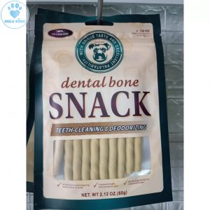 Que Gặm Chăm Sóc Răng Miệng Snack Dental Bone 60gr Cho Chó